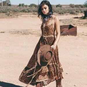 Spell and the Gypsy Collective Saphari Strappy Dress NWOT L